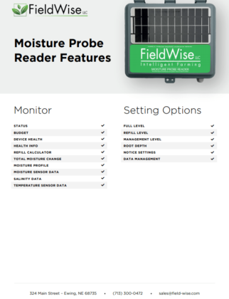 moisture probe reader