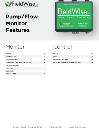 pump flow monitor